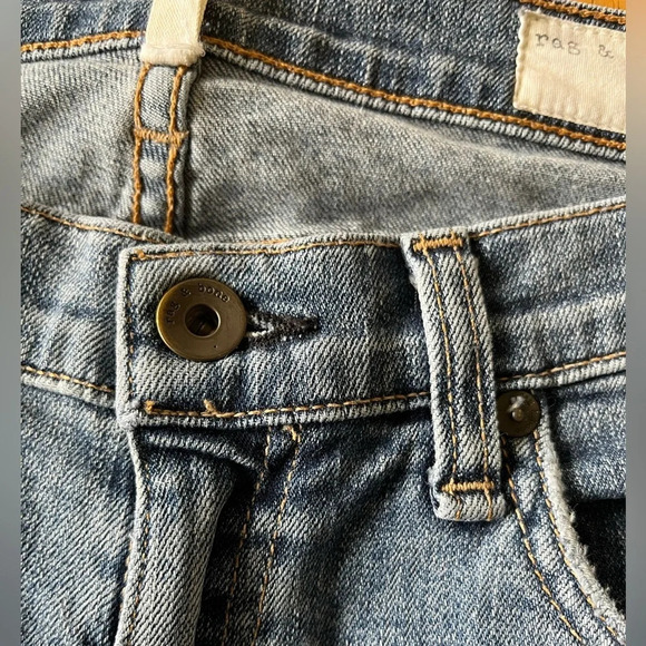 Rag & Bone The Dre jeans, size 25. These are skinny low rise jeans. - Picture 8 of 8